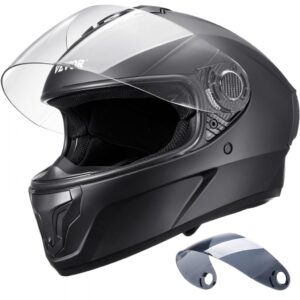 VEVOR Full Face 3/4 Motorcycle Helmet